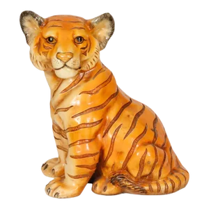 Tiger Cub Sculpture