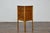 Brown 19th Century English Pine Bedside Cabinet with Marble Top and Faux Bamboo Frame For Sale - Image 8 of 12