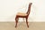 Kindel Furniture Style Regency Carved Mahogany Side Chair or Dining Chair, Circa 1940s For Sale - Image 10 of 12
