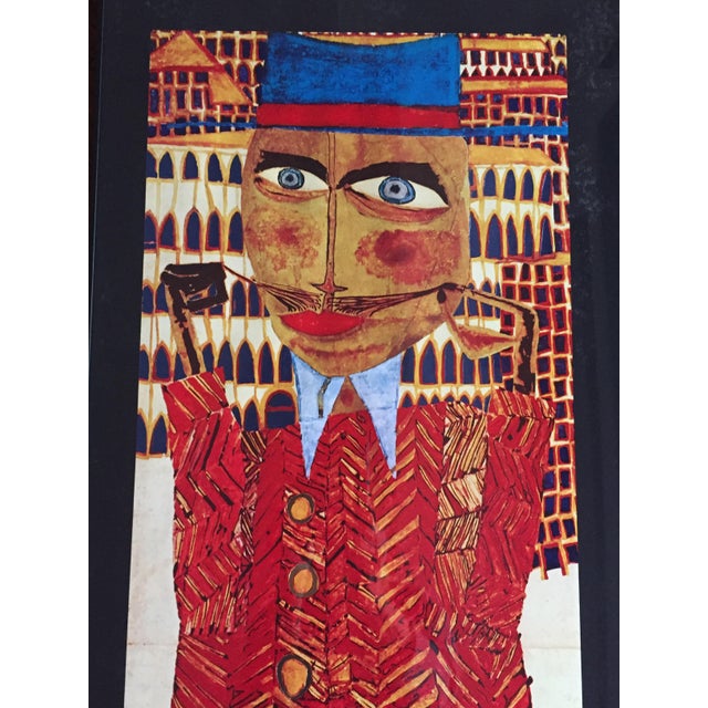 Vintage 1973 Framed "Hundertwasser" Exibition Poster Chairish