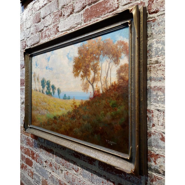 William Lees Judson -Santa Barbara Landscape-Impressionist Oil Painting C1900s For Sale - Image 10 of 12