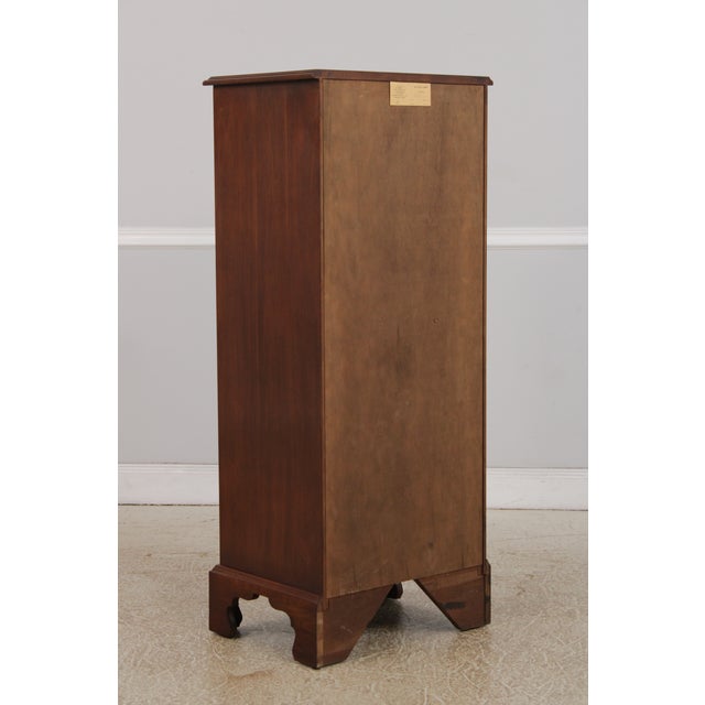 Henkel Harris Cherry 7 Drawer Lingerie Chest For Sale - Image 13 of 16