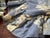 Pair of Waverly Chambray Blue Hydrangea Custom Pillow Shams For Sale - Image 11 of 12