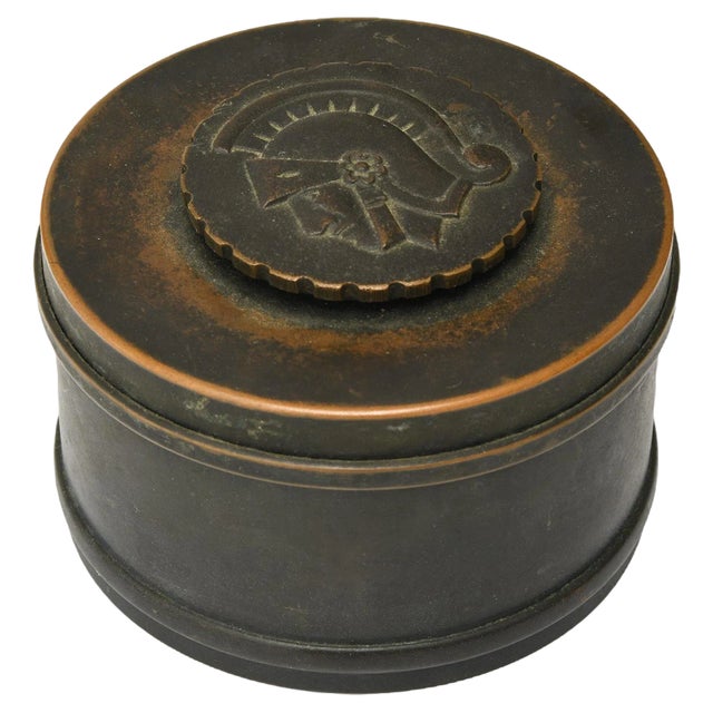 Bronze Jar by Nils Johan, 1920s For Sale