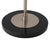 Nova 1960s Luna Bella Slimline Floor Lamp - Mid-Century Modern, Satin Nickel Steel, Black Marble Base, Matte White Shade For Sale - Image 4 of 7