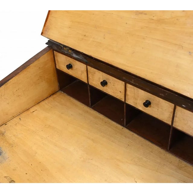 Antique Davenport Desk in Walnut, 1880 For Sale - Image 10 of 16
