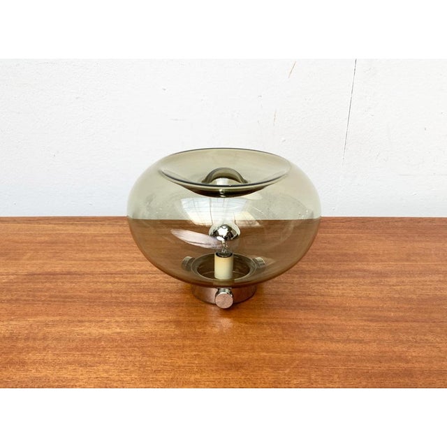 Mid-Century Space Age Bulb Glass Table Lamp, 1960s For Sale - Image 18 of 18