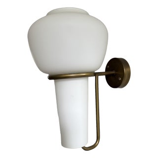 Brass Wall Sconces by Hans-Agne Jakobsson for Hans-Agne Jakobsson AB Markaryd, 1960s, Set of 2 For Sale