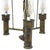 Vintage Arts and Crafts Mission Style Chandelier For Sale - Image 10 of 11