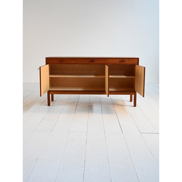 Scandinavian Teak Sideboard, 1960s For Sale - Image 4 of 11