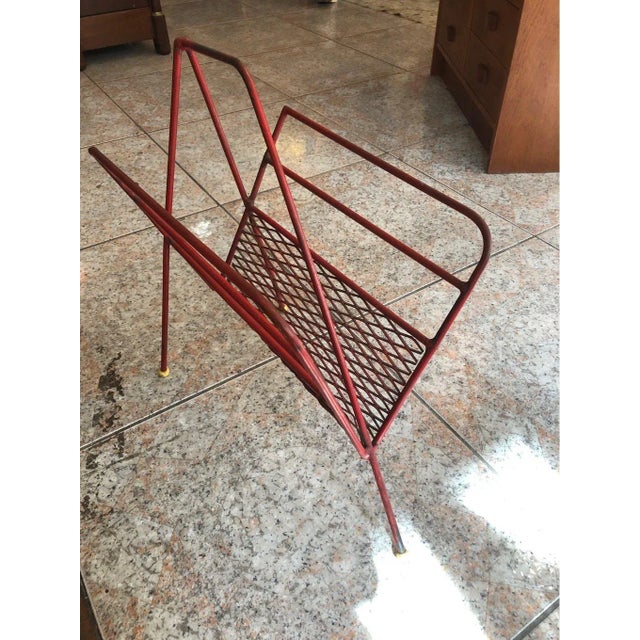 Magazine Rack, 1950s For Sale - Image 6 of 8