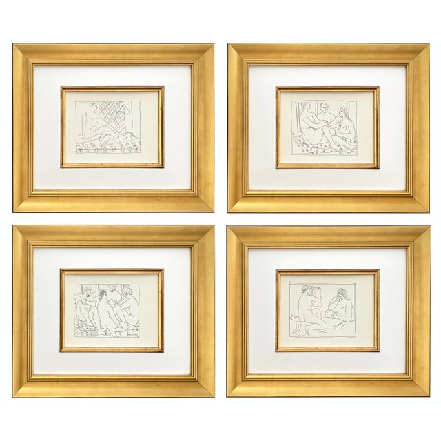 Artist: Pablo Picasso (after) Country: Spain Medium: Facsimile – 26 – 27 – 28 – 29 Marks: Not signed, not numbered Paper...
