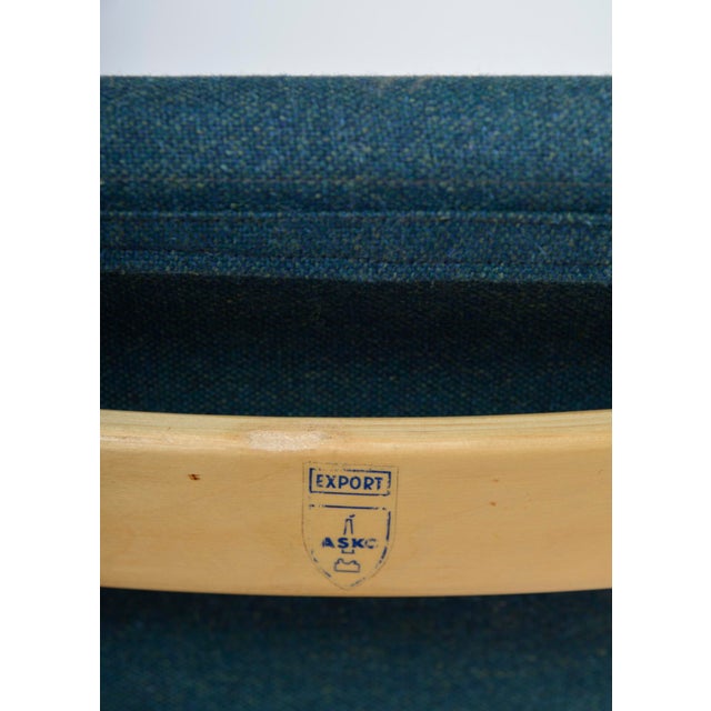 Mid-Century Modern Pulkka Lounge Chairs by Ilmari Lappalainen for Asko, Finland, 1960s, Set of 2 For Sale - Image 14 of 18