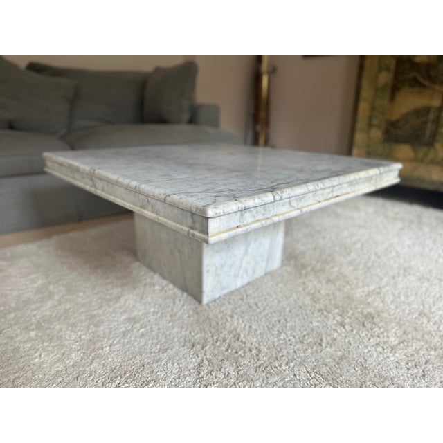 Vintage Italian Marble Coffee Table, 1970s For Sale - Image 13 of 13