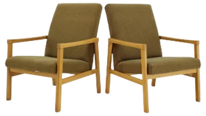 Set of Beech Armchairs, Czechoslovakia 1960s