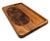 1970s Staved Teak Wood Cheese and Charcuterie Tray For Sale In Miami - Image 6 of 10