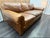 Rh Original Lancaster Leather 3-Cushion Sofa – 7' Petite 38"d | Italian Brompton Cocoa | Down-Feather | Pre-Owned For Sale - Image 11 of 18