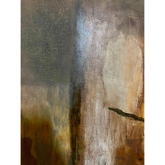 Rigoberto Mena, Large Rigoberto Mena Contemporary Cuban Abstract Expressionist Oil Painting, 2004 For Sale - Image 9 of 10