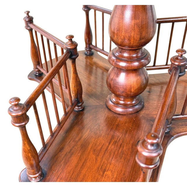 Antique Circular Occasional Book Table in Burr Walnut, 1870 For Sale - Image 11 of 13