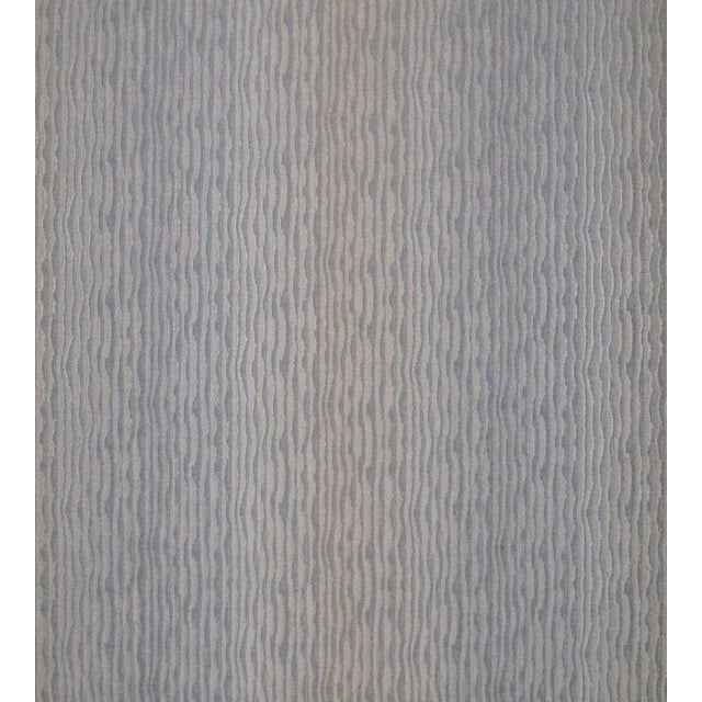 The House of Scalamandré Chamarel Falls Fabric, Harbor Mist For Sale