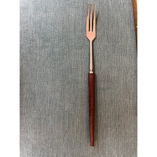 MidCentury Japanese Long Forks and Knives in Original Boxes 14 Pieces