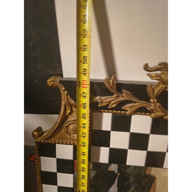 Art Deco 1990s Carvers Guild Mirror For Sale - Image 3 of 16