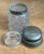 Antique Monogrammed Metal Topped Glass Vanity Jar For Sale - Image 14 of 18