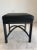 Black 1980's Modernist Stools - a Pair For Sale - Image 8 of 11