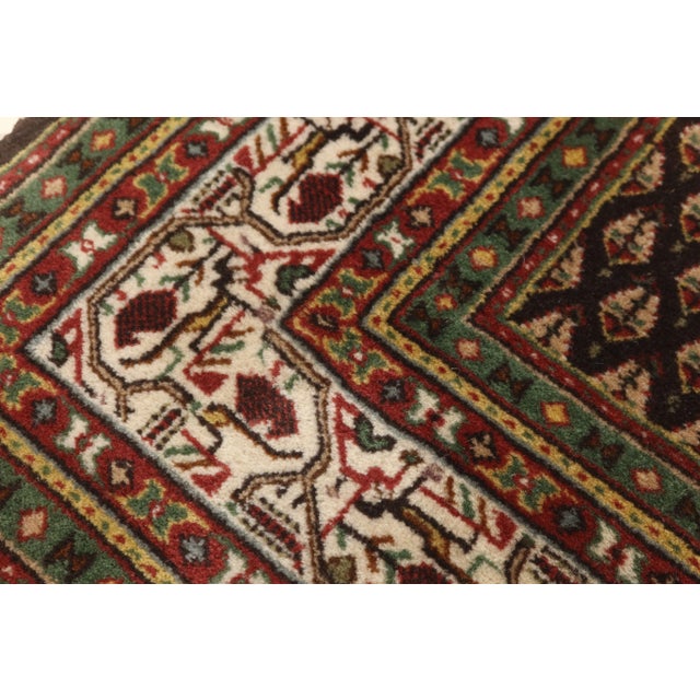 100% Wool Approx. 4 X 6 Area Rug For Sale In Philadelphia - Image 6 of 10