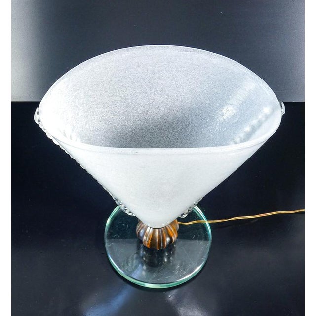 Blown Glass Table Lamp from Barovier, 1930s For Sale - Image 17 of 18