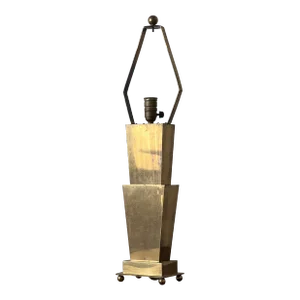 1930s Art Deco KW Augsburg Brass Lamp