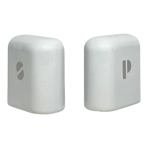 Vintage Bauhaus Ceramic Salt and Pepper Shaker Set