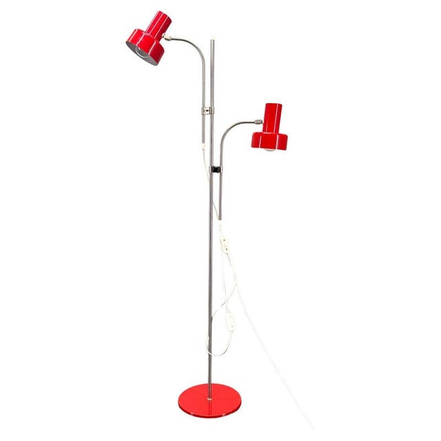Mid-Century Adjustable Floor Lamp, Germany, 1970s For Sale - Image 17 of 17