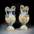 Vintage Italian Hand-Painted Majolica Mythological Vases, 1800s, Set of 2 For Sale - Image 4 of 18