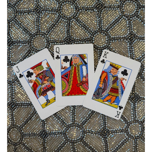 Tiffany & Co Limited Edition Double Deck Playing Card Set Designed by C. E. Carryl For Sale - Image 10 of 13