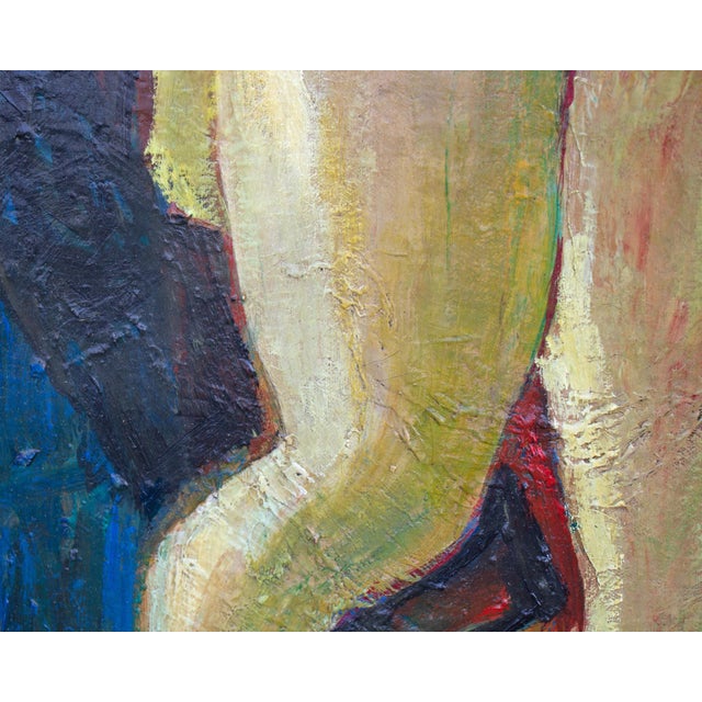 1975 Oil on Canvas Painting of a Nude Female Figure by William Brice For Sale - Image 4 of 8