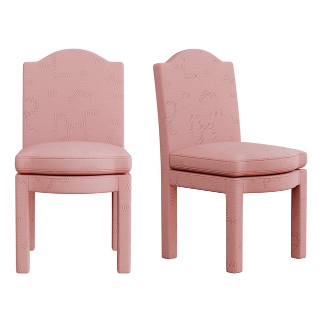 Clay Leo Dining Chairs by Ceraudo, Set of 2 For Sale