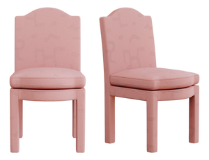 Clay Leo Dining Chairs by Ceraudo, Set of 2