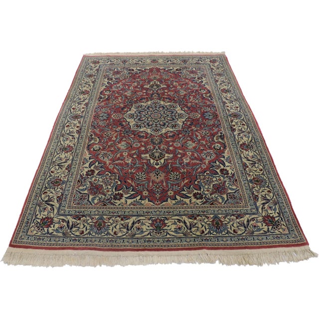 Chinese Vintage Chinese Rug - 04'02 X 06'02 For Sale - Image 3 of 9