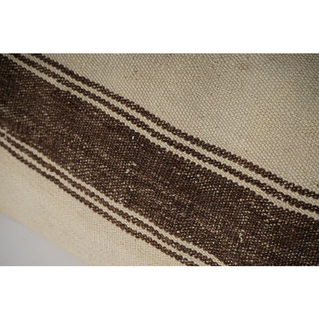 Striped Kilim Pillow Cover For Sale - Image 4 of 5