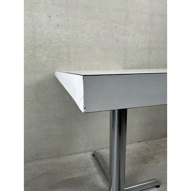 Vintage Table in Formica and Chrome For Sale - Image 5 of 10