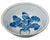 Vintage Japanese Ryusen Cobalt Blue Relief Porcelain Turnip Bowl For Sale - Image 11 of 13