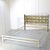 Brass Bed in the style of Osvaldo Borsani, 1960s For Sale - Image 9 of 10