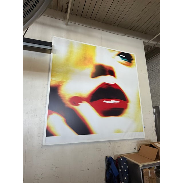 1990s Oversized 94x94 Contemporary Photograph – Foamcore Mounted – Bold Modern Pop Art For Sale - Image 5 of 5