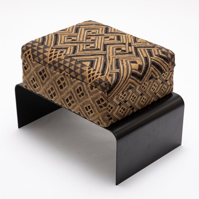 Contemporary Outpost Original Kuba Cloth Key West Bench For Sale - Image 4 of 6