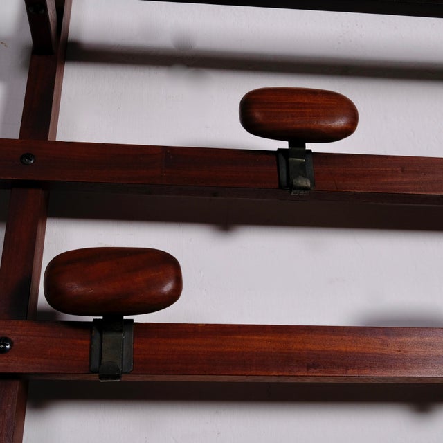 Vintage Wooden Coat Stand by Carlo Enrico Longhi for Elam, 1960s For Sale - Image 10 of 16