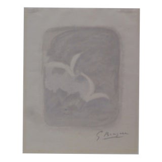Georges Braque, Descent Into Hell, 1961, Lithograph For Sale