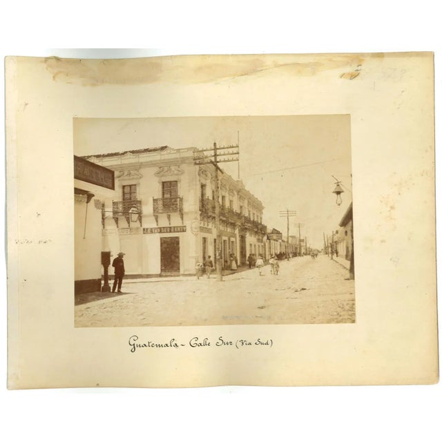 Unknown, Ancient Views of Guatemala City, Original Photo, 1880s For Sale - Image 3 of 3