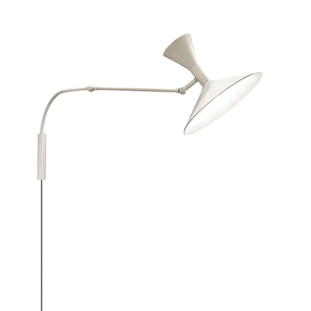 Gray Small Le Corbusier 'Lampe De Marseille Mini' Wall Lamp for Nemo in Gray For Sale - Image 8 of 13