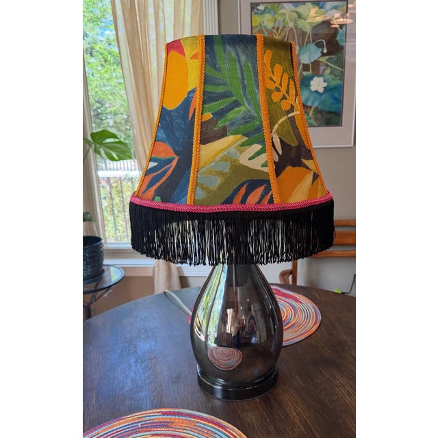 Covington Designer Textile Lampshade For Sale - Image 4 of 4